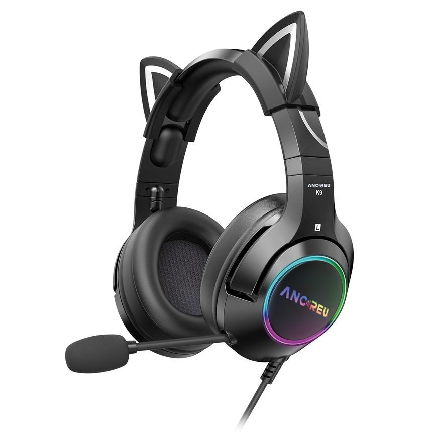 K9 Black Best Gaming Headphones For XBOX One
