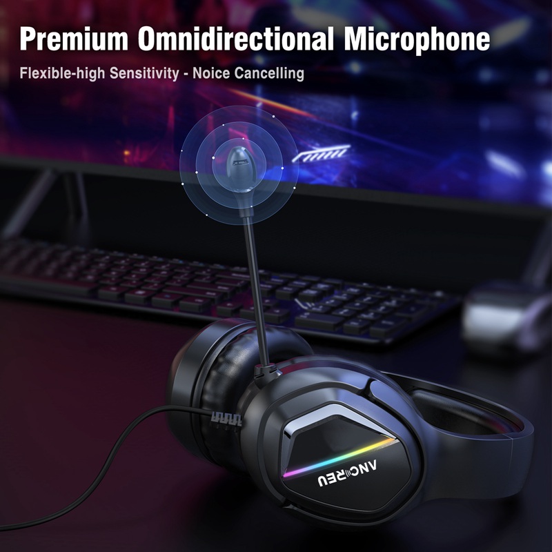 OEM Most Comfortable Gaming Headset Soft Memory Earmuffs