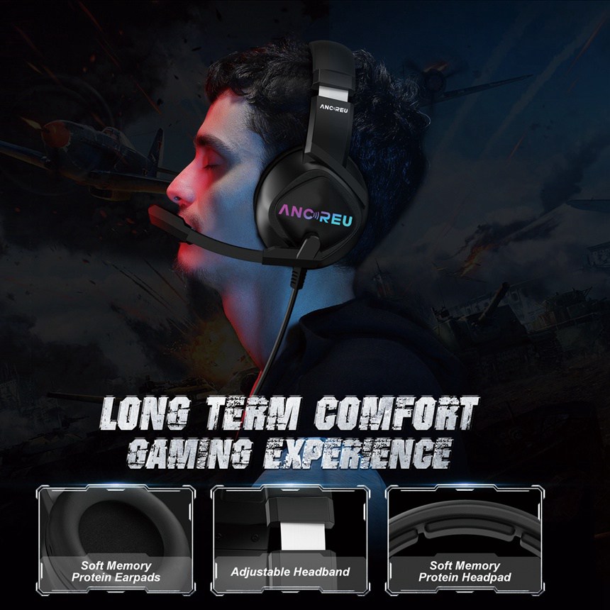 Customized RGB Best Gaming Headphones for Xbox