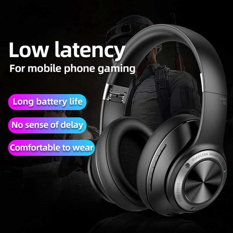 Custom Top Foldable Bluetooth Gaming Headphones