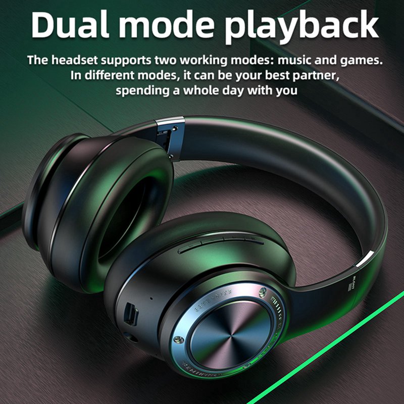 Custom Top Foldable Bluetooth Gaming Headphones