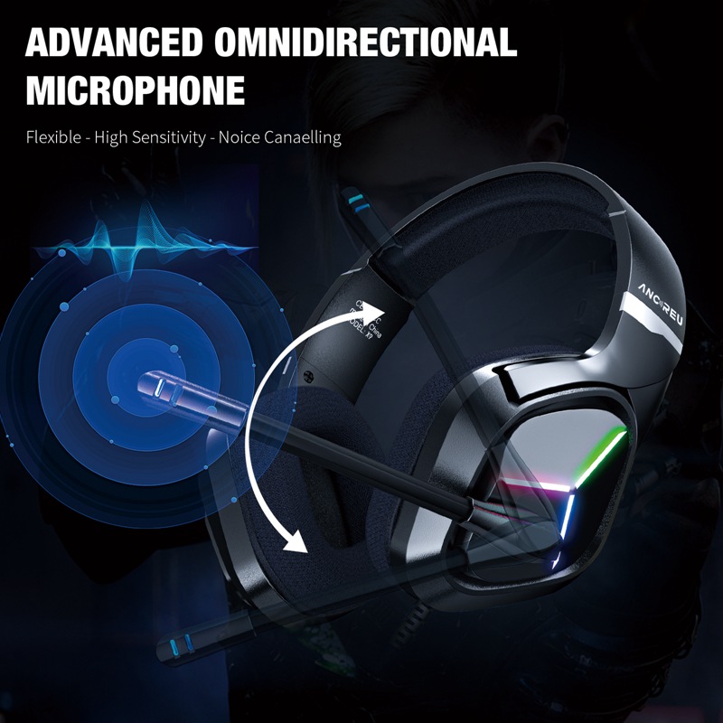 OEM Best Gaming Headset With Mic Omnidirectional