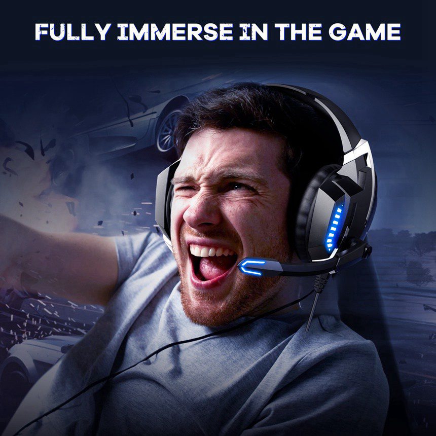 OEM Affordable LED Best Gaming Microphone Headset