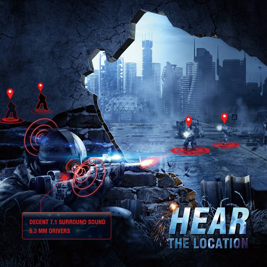  Custom Special Version Gaming Headset  for PS4