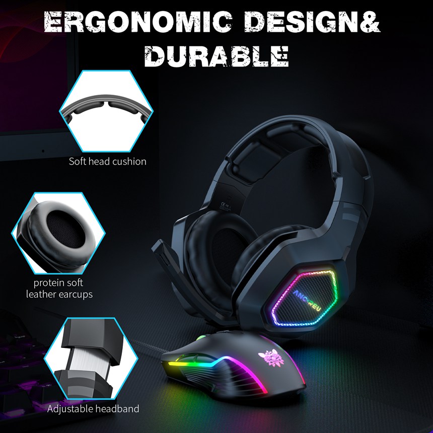 Factory Best Studio Headphones For Gaming With 7.1