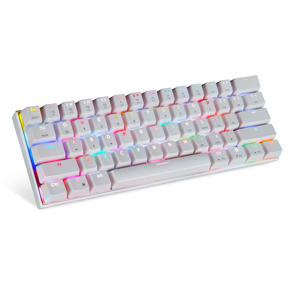 ODM 61 Keys Bluetooth Wired 2 in 1 Mini Gaming Keyboard