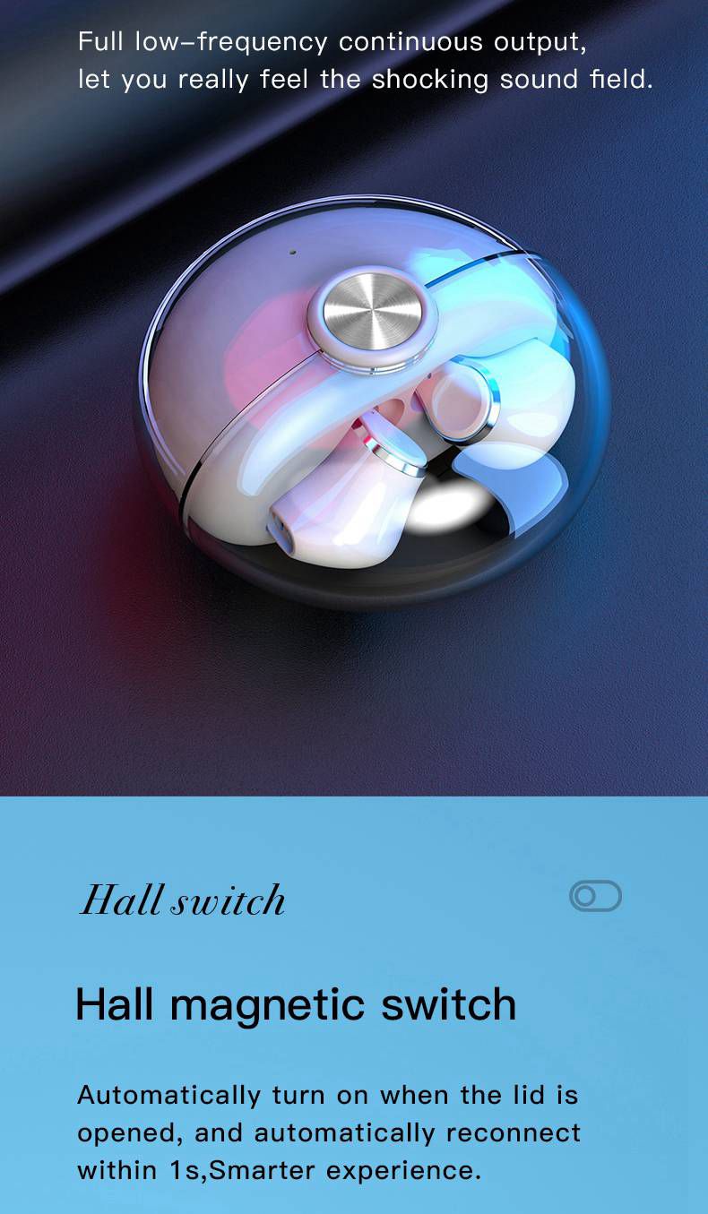 Factory TWS BT5.1 Best True Wireless Earbuds for Gaming