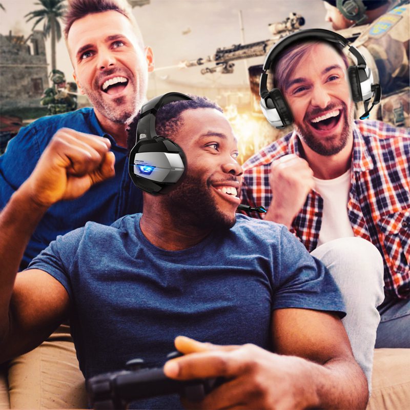 Factory Good Gaming Headphones Black Grey