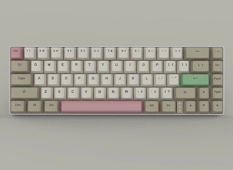 Custom 67 Keys Wireless Wired 2 in1 Best Gaming Keyboard 2020