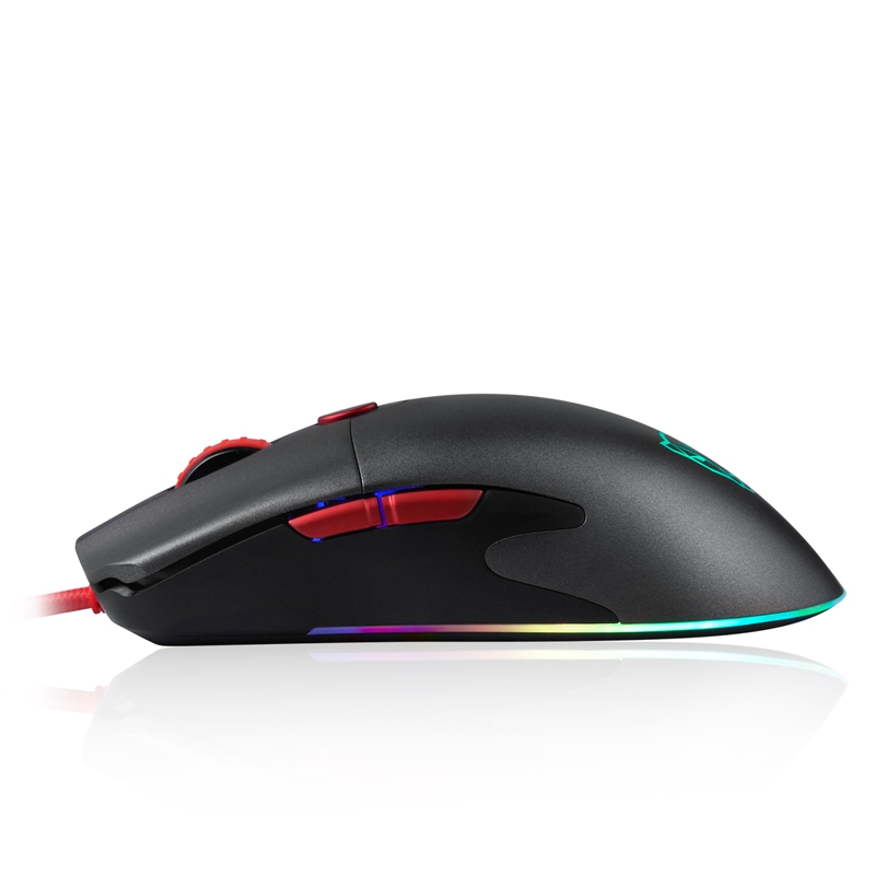 OEM Ergonomic Macro RGB 6D 6400DPI Wired Gaming Mouse