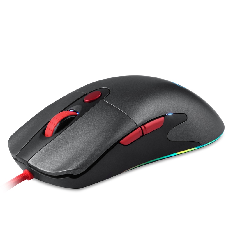 OEM Ergonomic Macro RGB 6D 6400DPI Wired Gaming Mouse