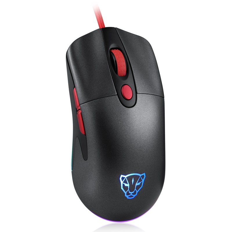 OEM Ergonomic Macro RGB 6D 6400DPI Wired Gaming Mouse