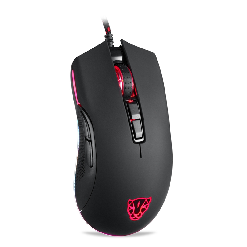 OEM Rechargeable12000 DPI Wire Good Gaming Mouse 7-RGB
