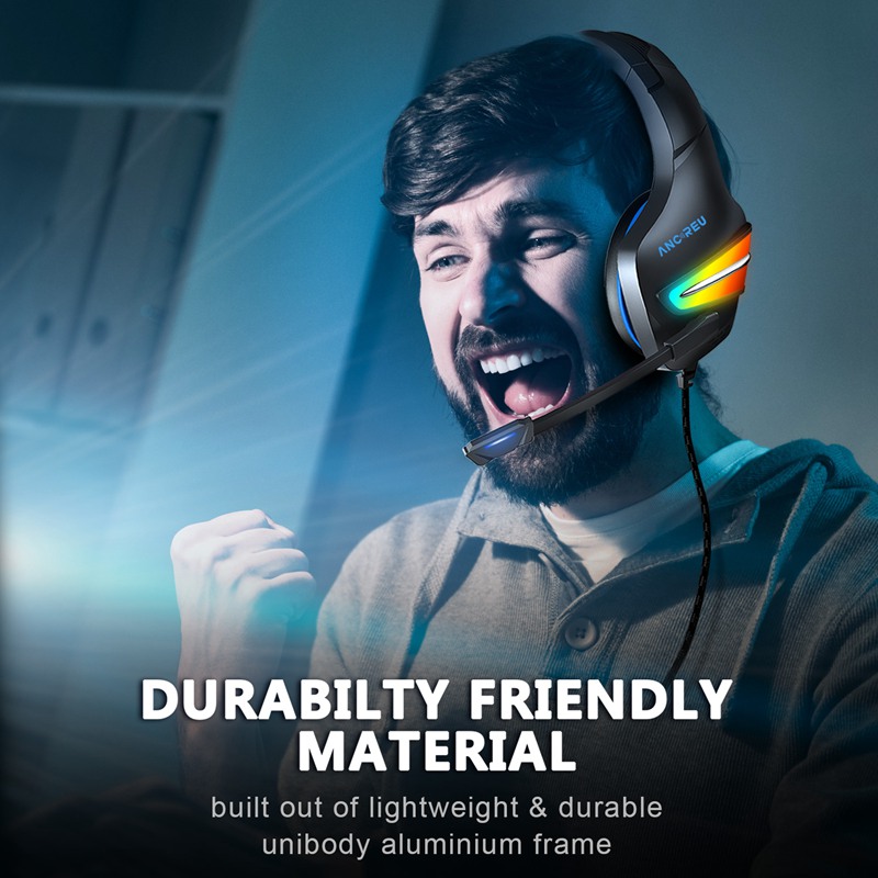 OEM Wired 7 RGB Gaming Headphones with Microphone