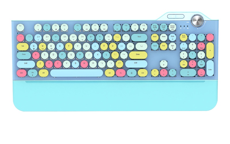 Factory 2.4G Bluetooth Backlit Gaming Keyboard With 104-Keys