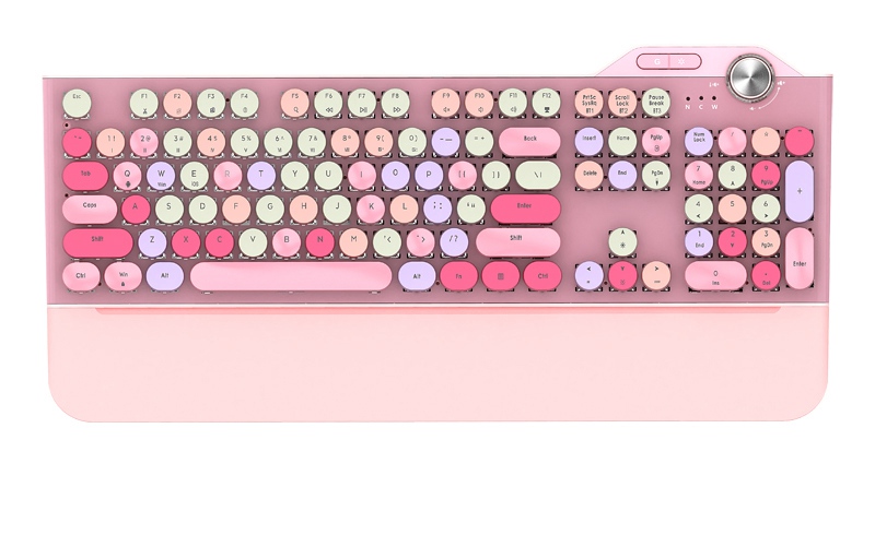 Factory 2.4G Bluetooth Backlit Gaming Keyboard With 104-Keys