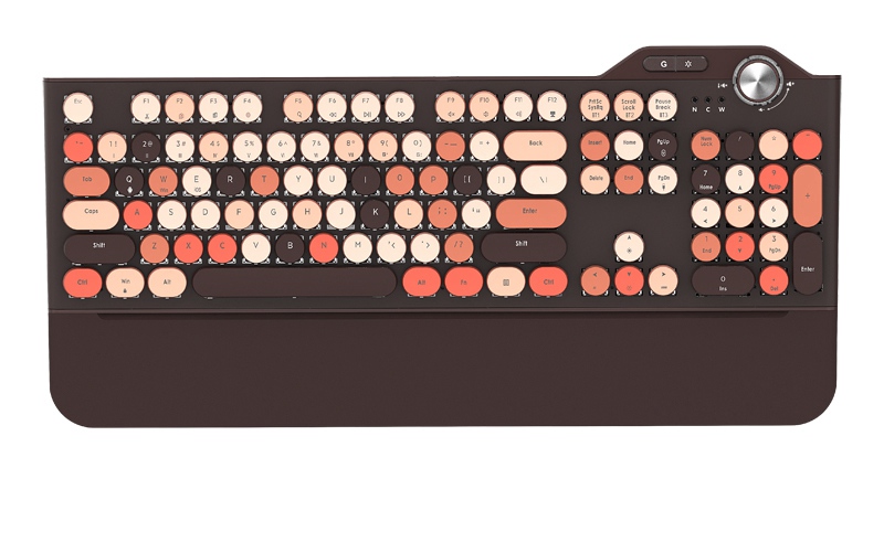 Factory 2.4G Bluetooth Backlit Gaming Keyboard With 104-Keys