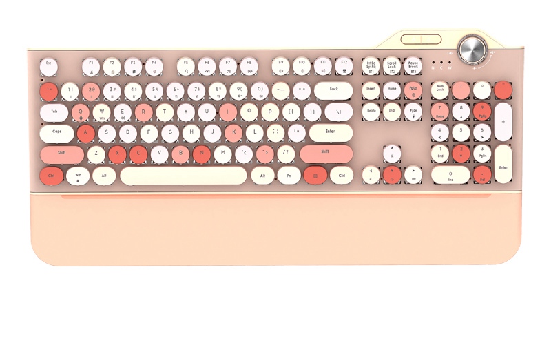 Factory 2.4G Bluetooth Backlit Gaming Keyboard With 104-Keys