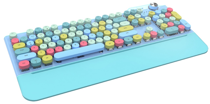 Factory 2.4G Bluetooth Backlit Gaming Keyboard With 104-Keys