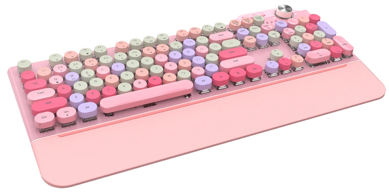 Factory 2.4G Bluetooth Backlit Gaming Keyboard With 104-Keys