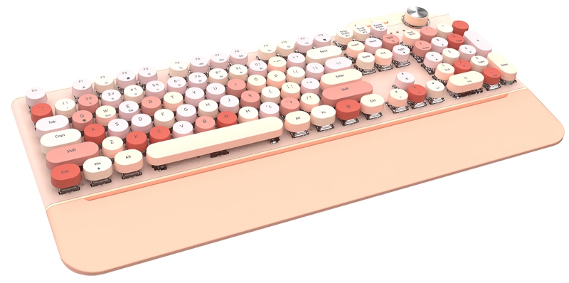 Factory 2.4G Bluetooth Backlit Gaming Keyboard With 104-Keys