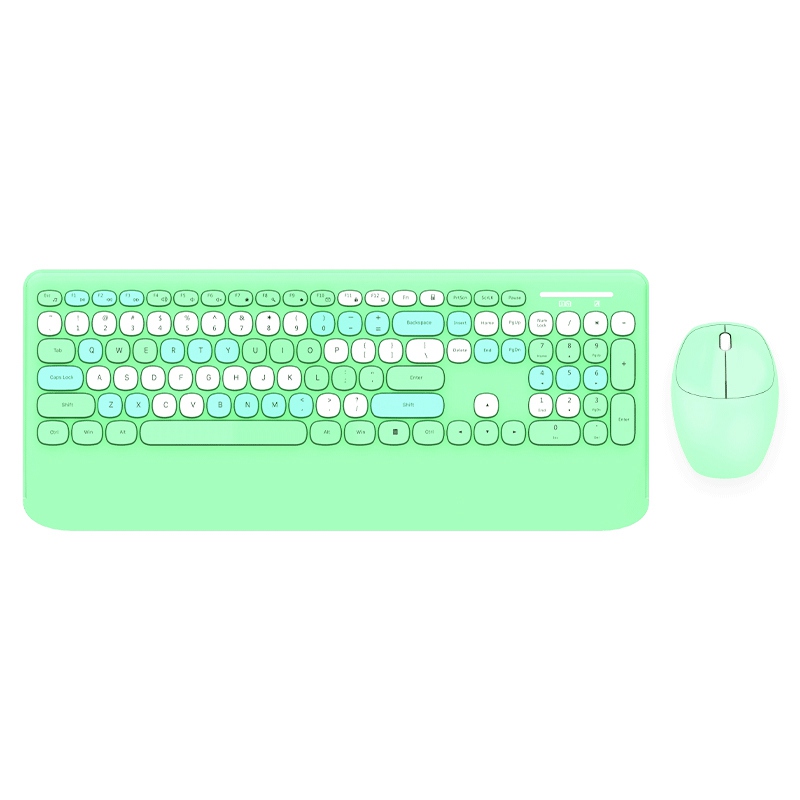 Customized 2.4G Wireless Gaming Keyboard and Mouse With 106 keys