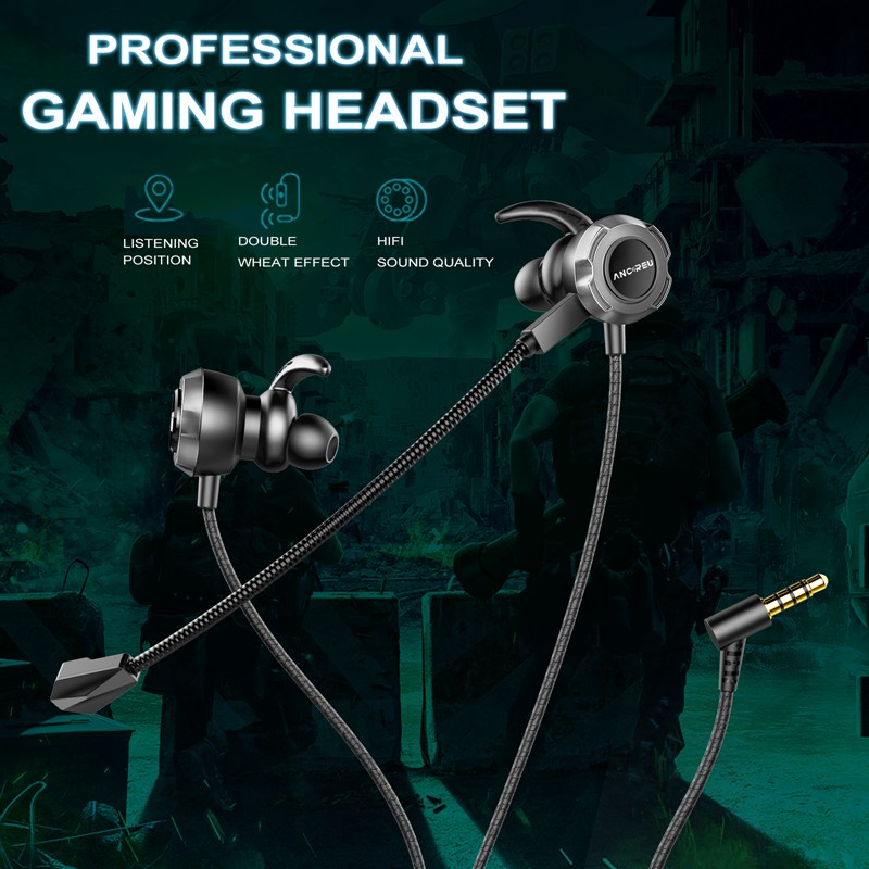Customized Gaming Headphones with Microphone Detachable