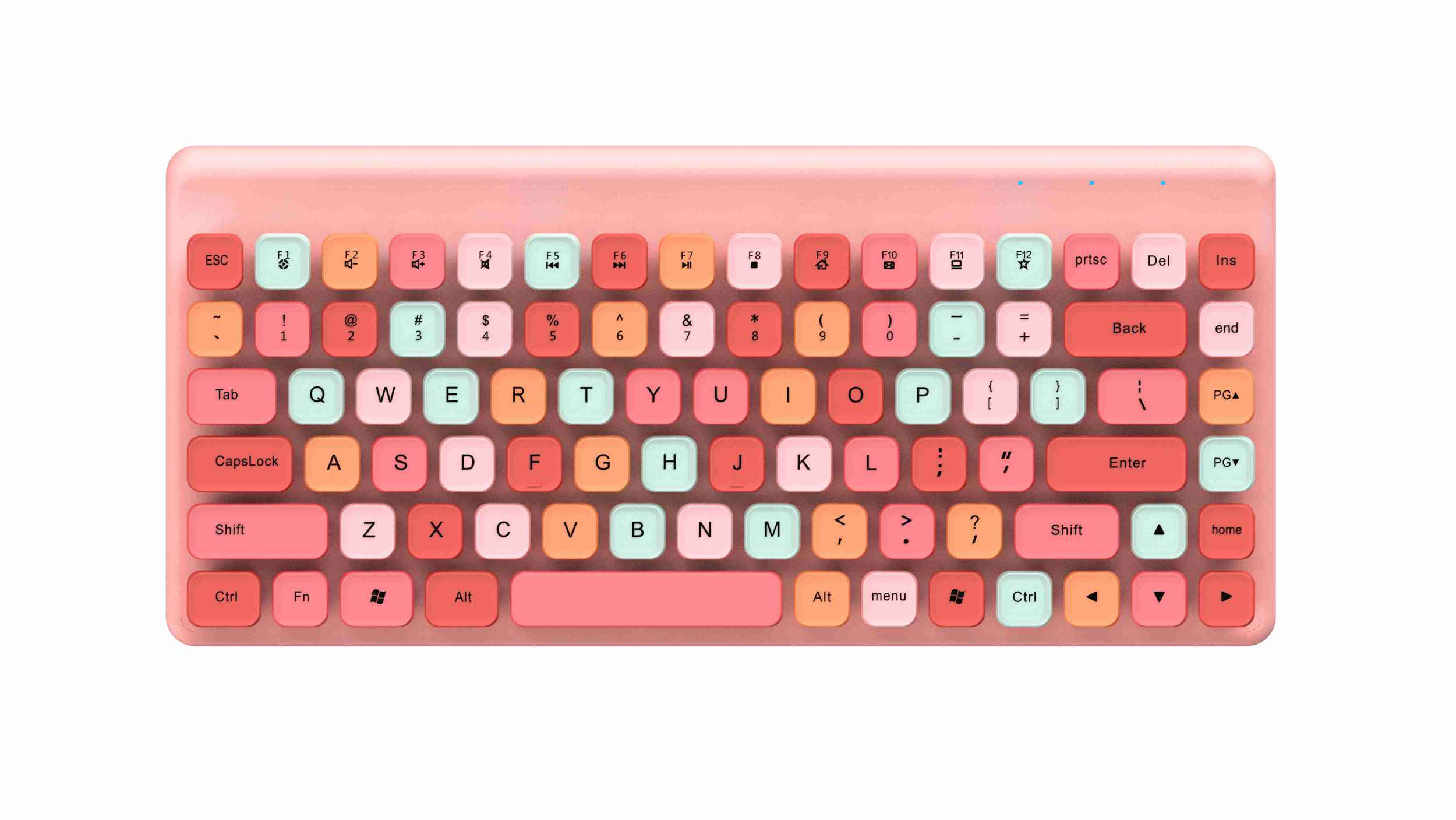 Factory Wireless Gaming Keyboard And Mouse Lipstick