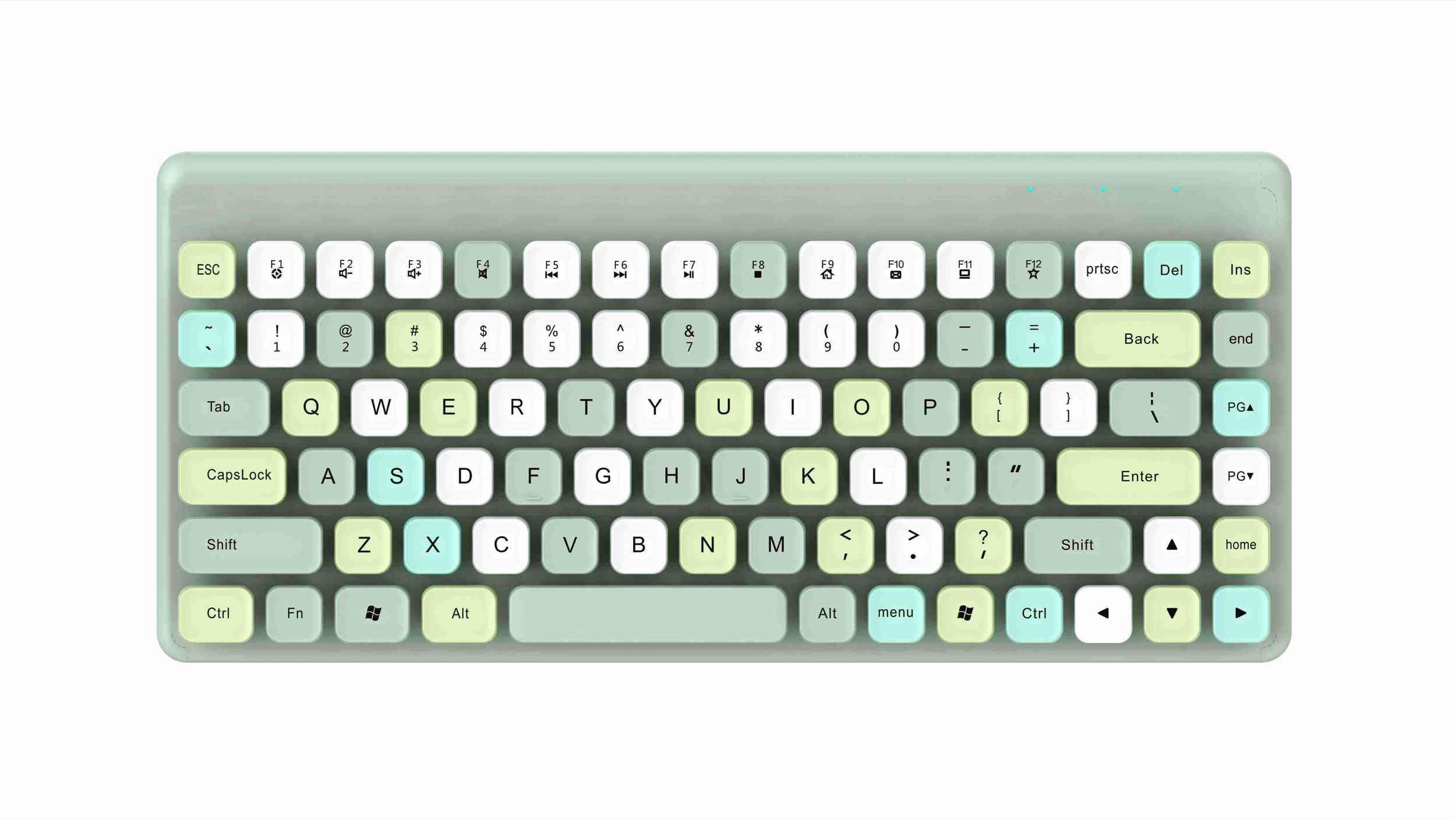 Factory Wireless Gaming Keyboard And Mouse Lipstick