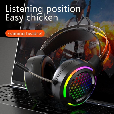 OEM RGB Gaming Headphones Powerful Bass