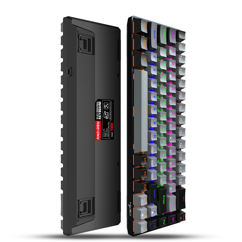 OEM Dual-Color RGB Multi-Color Backlight Wired Gaming Keyboard
