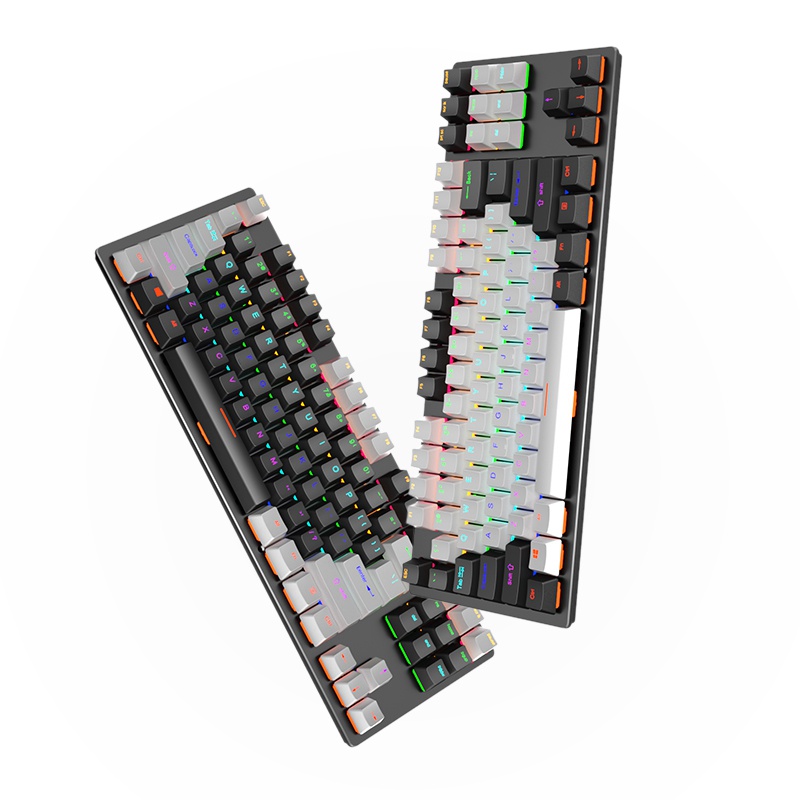 Factory Wired Gaming Keyboard With 87 Keys