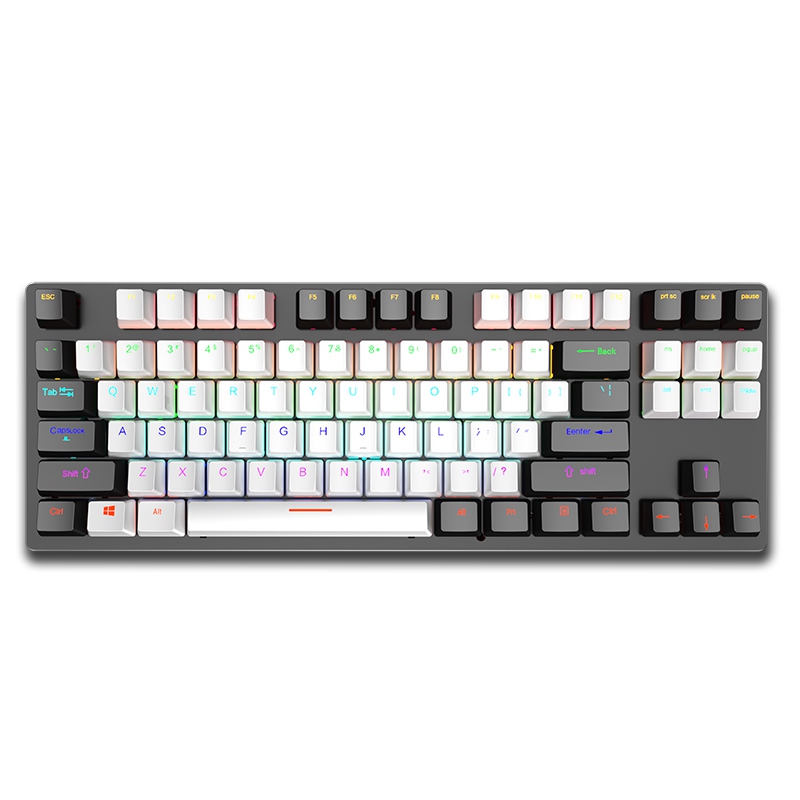 Factory Wired Gaming Keyboard With 87 Keys