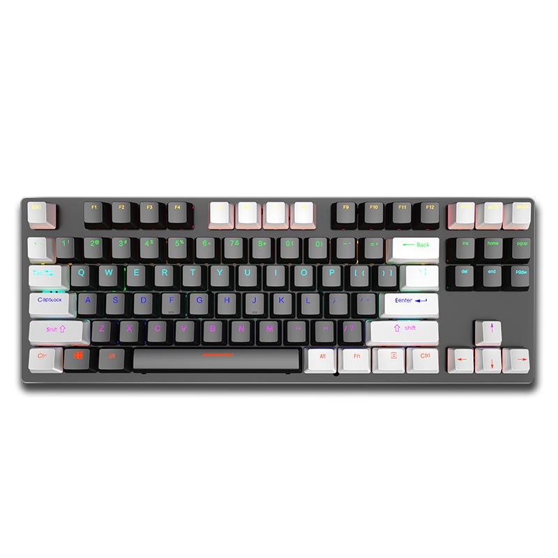 Factory Wired Gaming Keyboard With 87 Keys