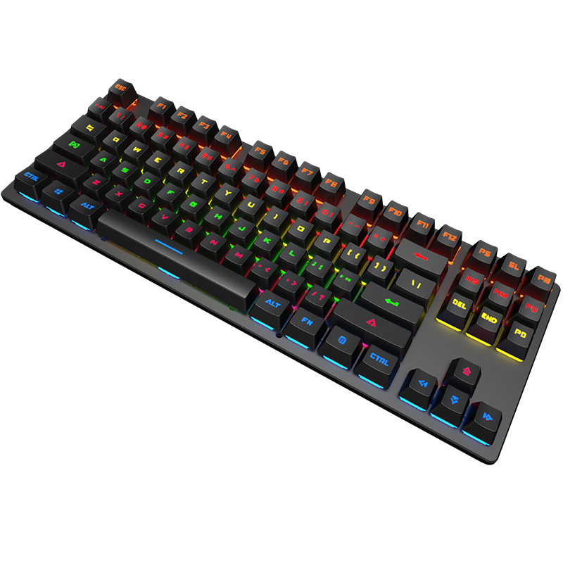 OEM 87 Keys USB Wired Mechanical Gaming Keyboard