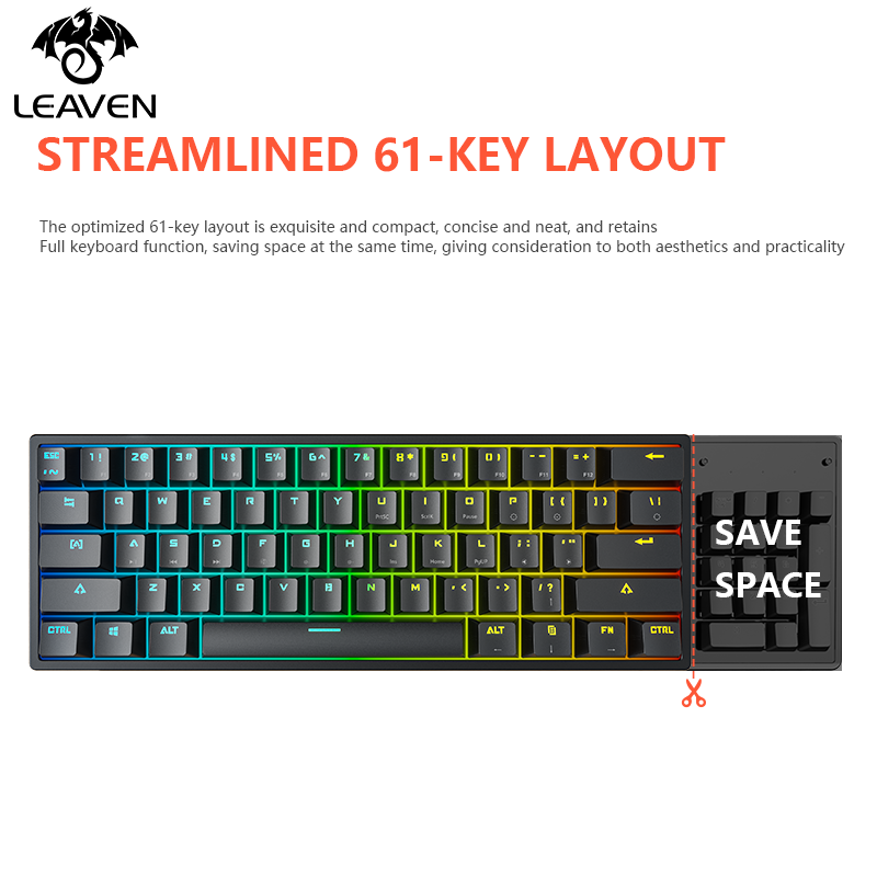 Wholesale Desktop Gaming Mechanical Backlit Keyboard