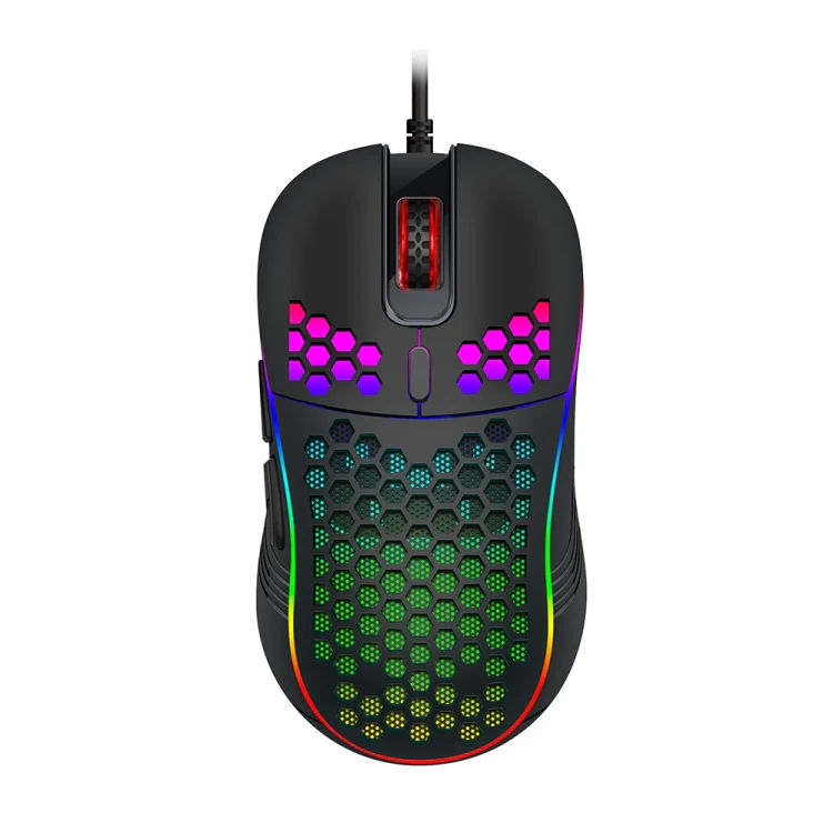 IMICE T98 7200 DPI USB Wired Lightweight Honeycomb Gaming Mouse for PC