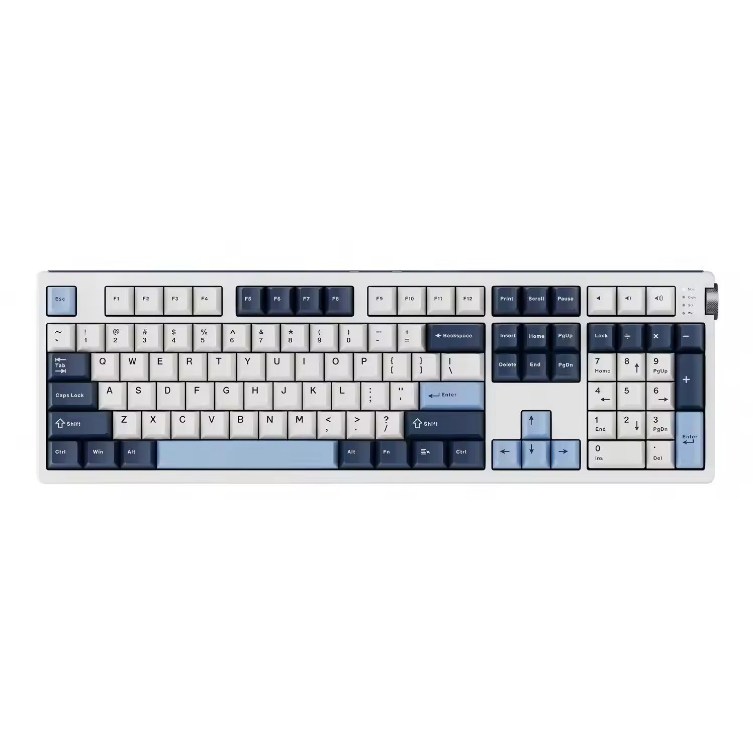 OEM Tri-Mode Mechanical Keyboard 108 Keys Full Size Gasket Hot Swap RGB PBT Keycap 4000mAh Gaming Keyboard for Office Gamer
